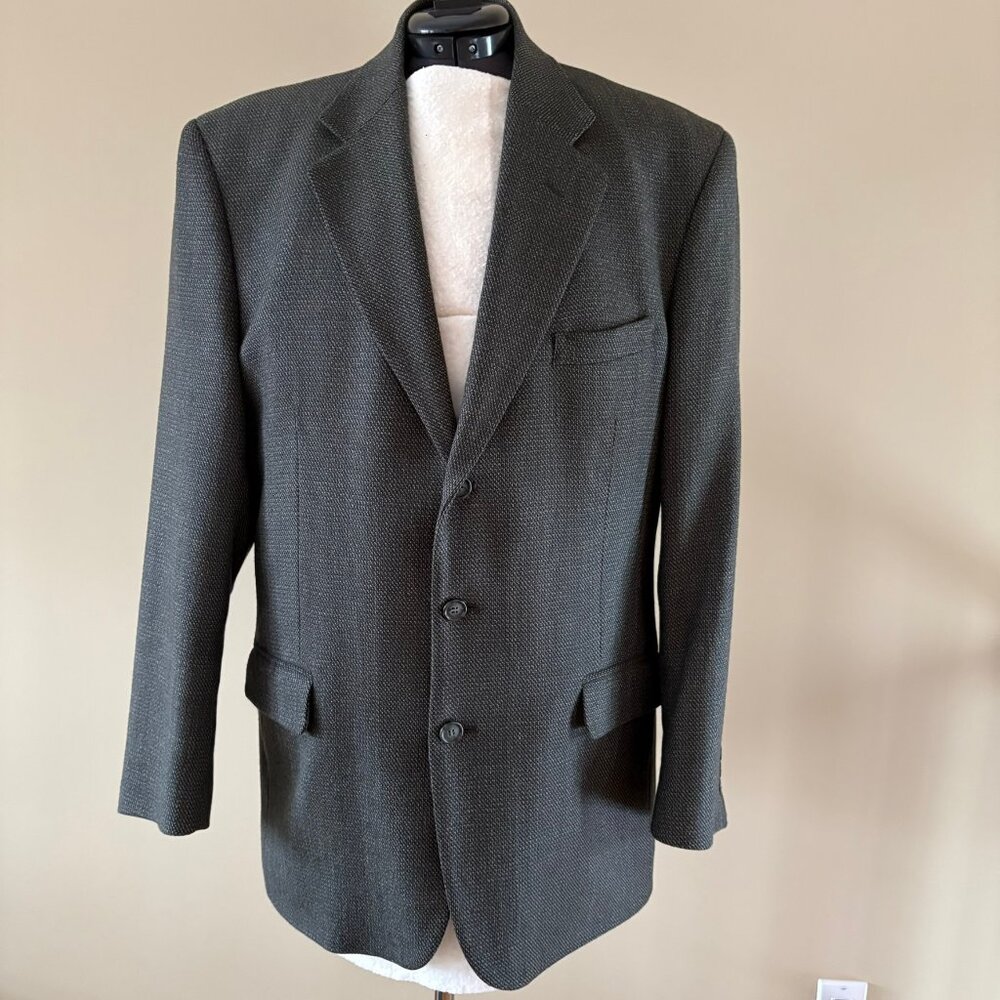 Harve Benard olive green size 44R sport coat